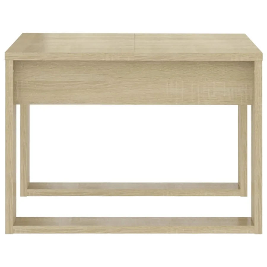 Table d'appoint Chêne sonoma 50x50x35 cm Bois d’ingénierie - 5