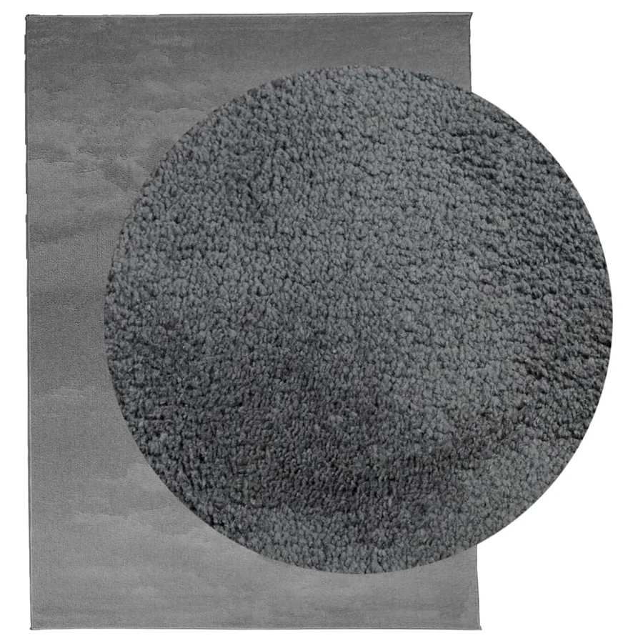 Tapis OVIEDO à poils courts anthracite 240x340 cm - 3