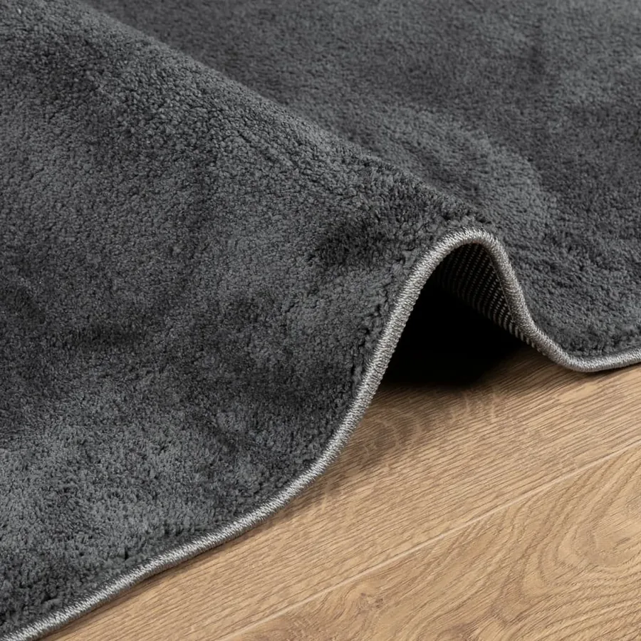 Tapis OVIEDO à poils courts anthracite 240x340 cm - 6