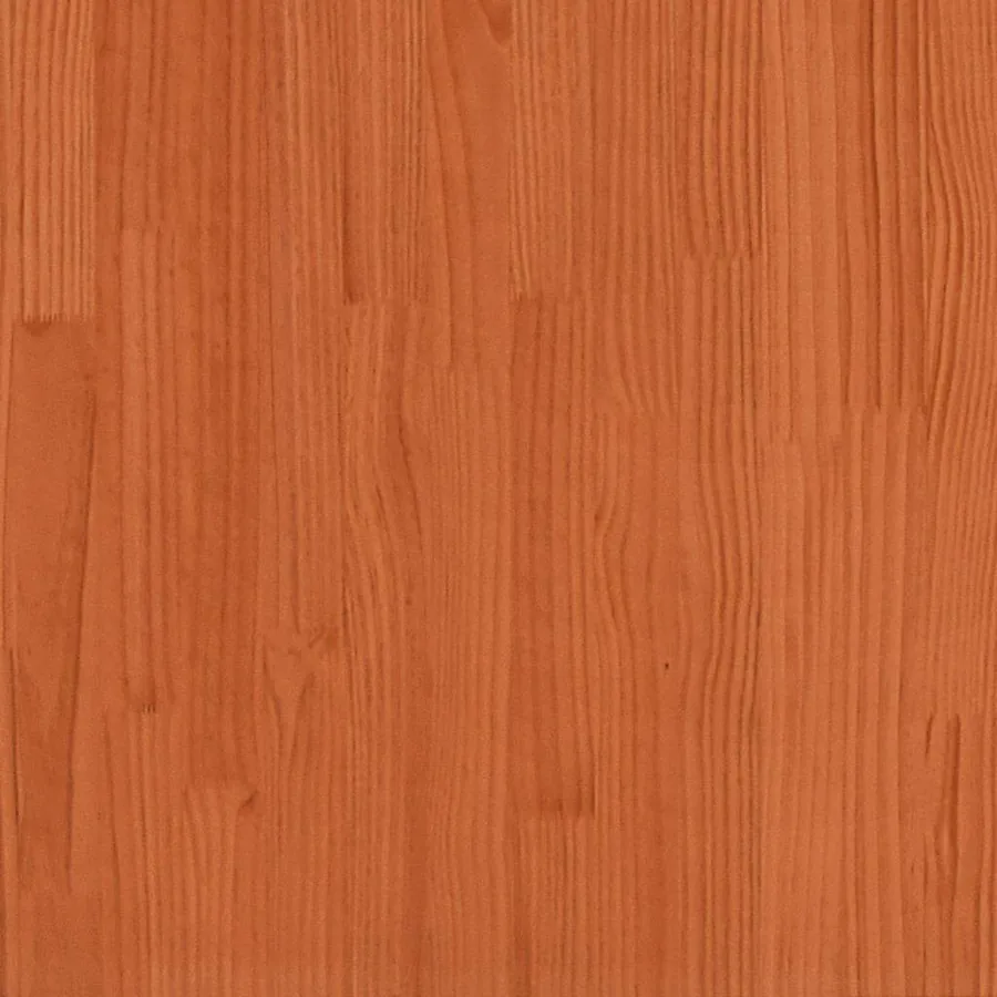 Cadre de lit à LED sans matelas 90x190 cm bois massif - 14