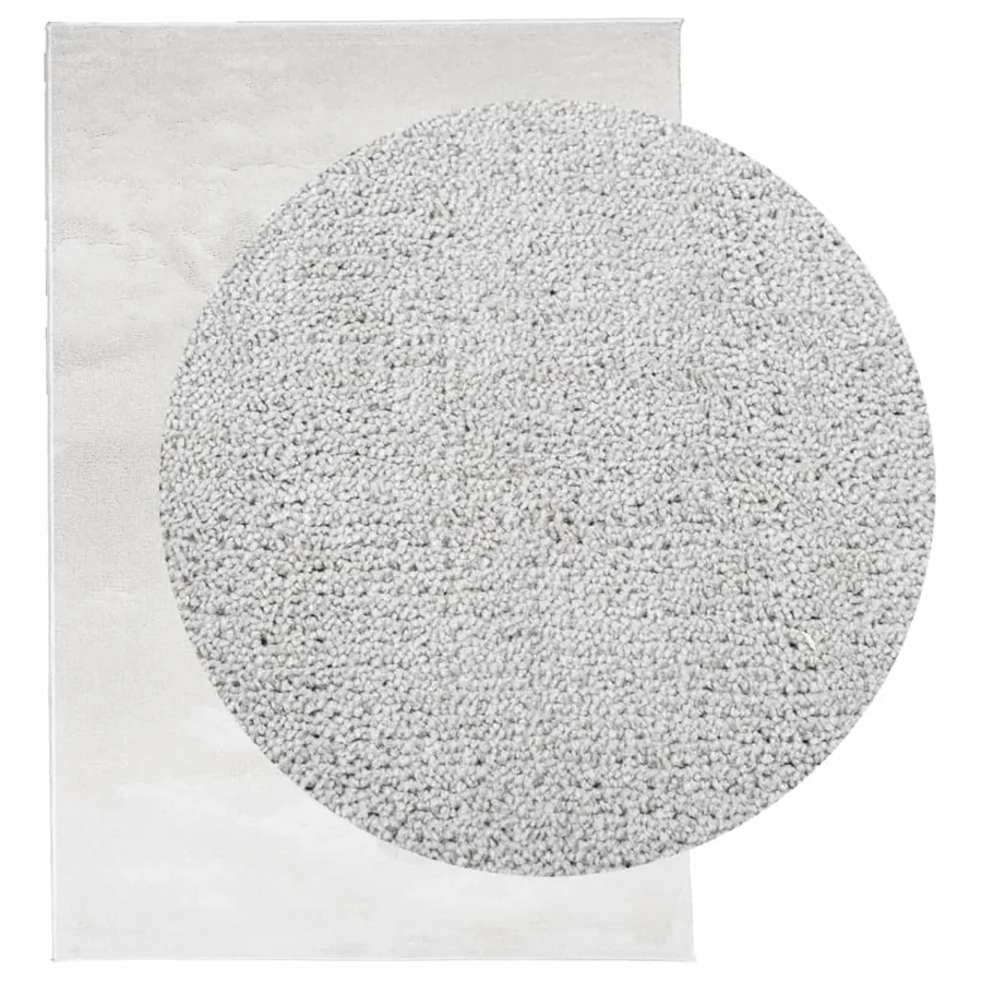 Tapis OVIEDO à poils courts gris 200x280 cm - 3