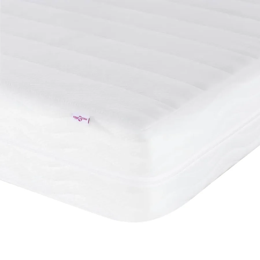 Lit avec matelas Dover bleu 140x200 cm velours - 7