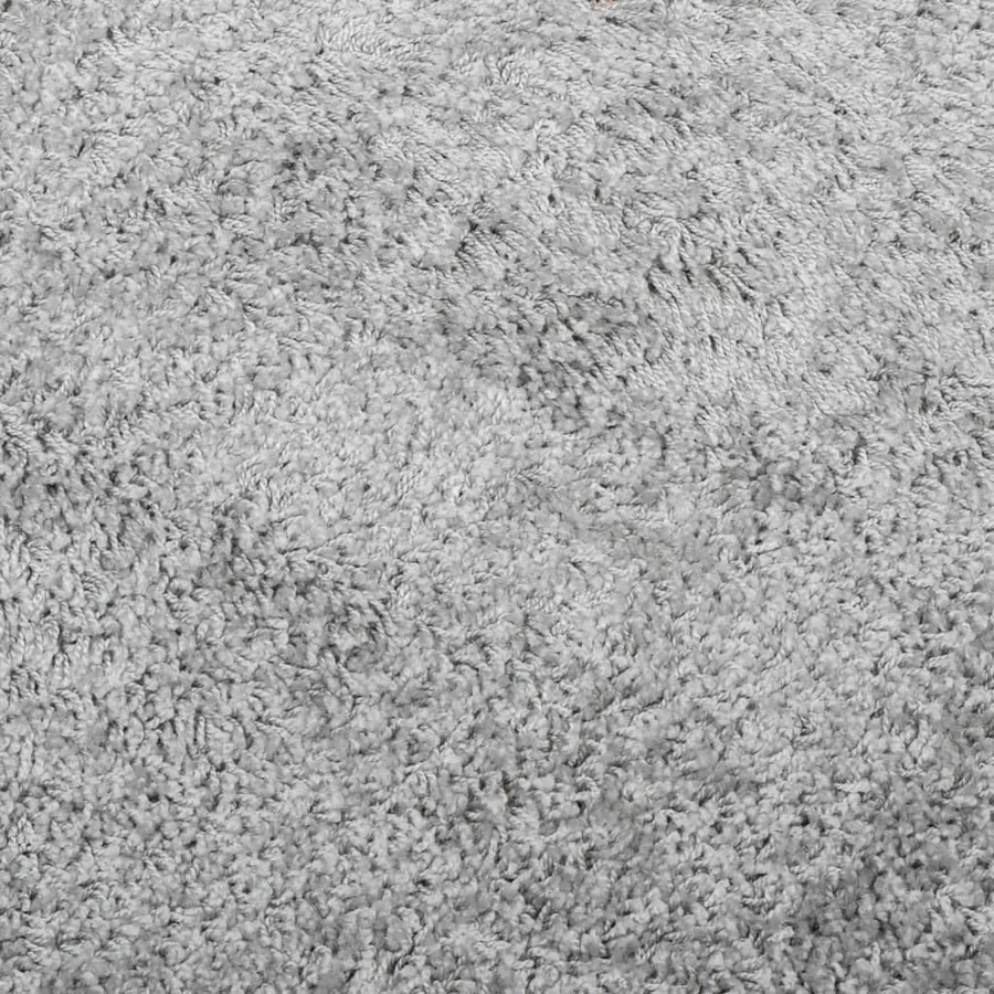 Tapis shaggy PAMPLONA poils longs moderne gris 140x200 cm - 9