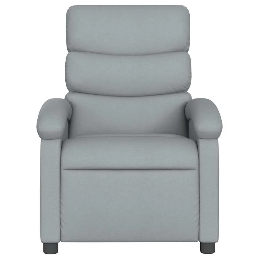 Fauteuil inclinable électrique Gris clair Tissu - 9