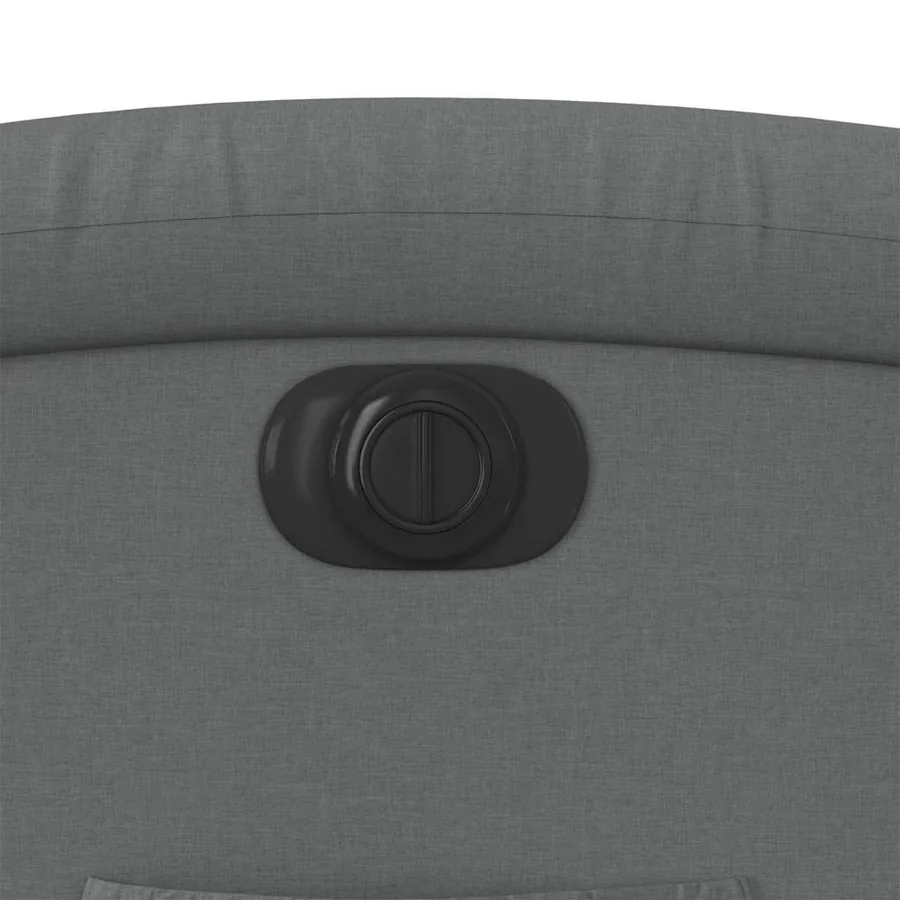 Fauteuil inclinable électrique Gris foncé Tissu - 12