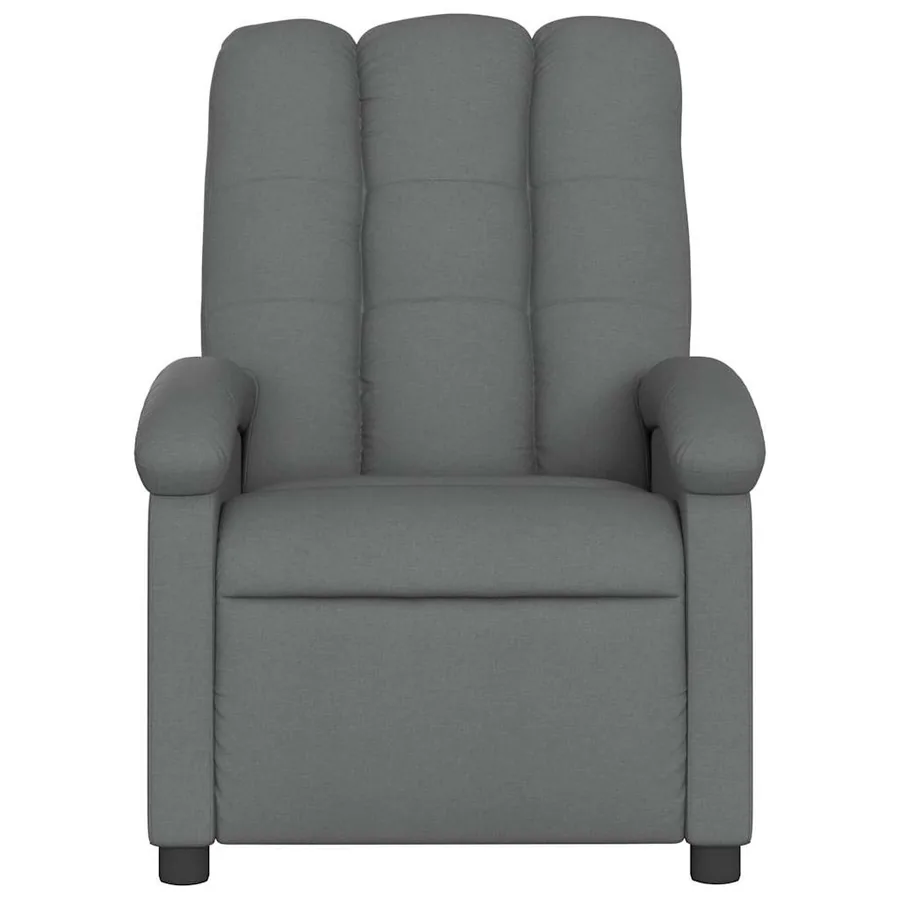 Fauteuil inclinable électrique Gris foncé Tissu - 9