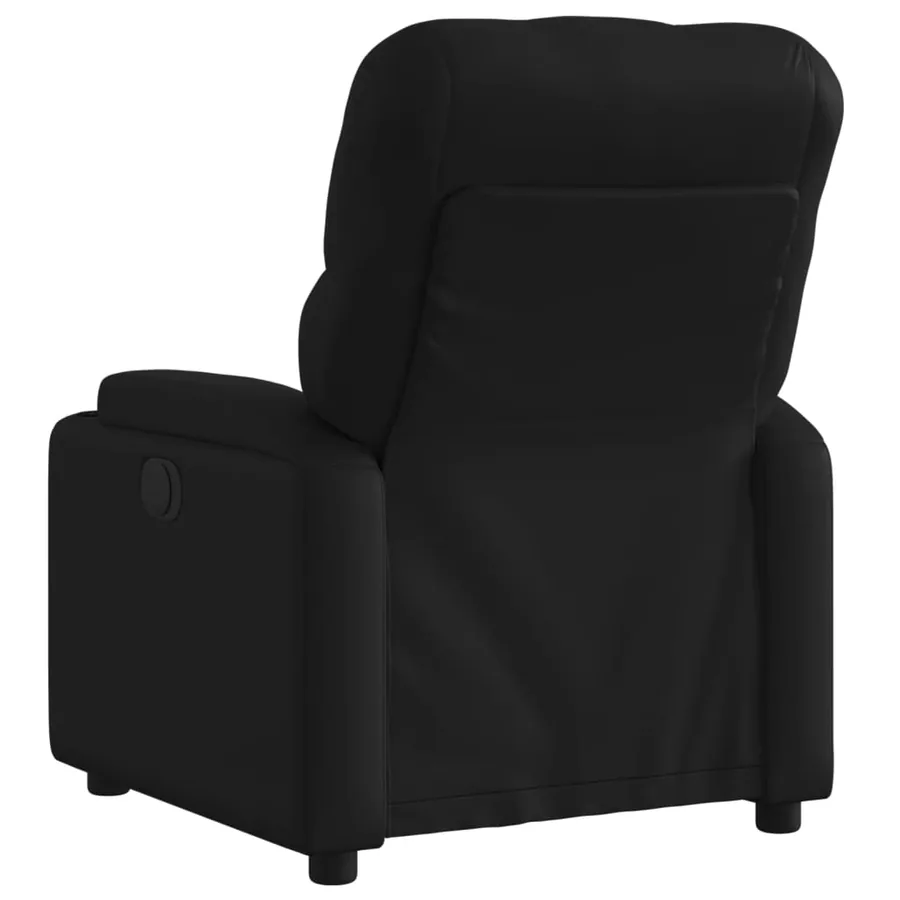 Fauteuil inclinable électrique Noir Similicuir - 5
