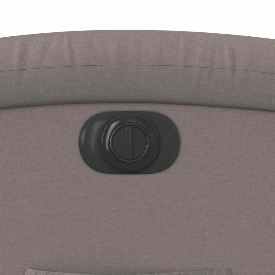 Fauteuil inclinable électrique Taupe Tissu - 12