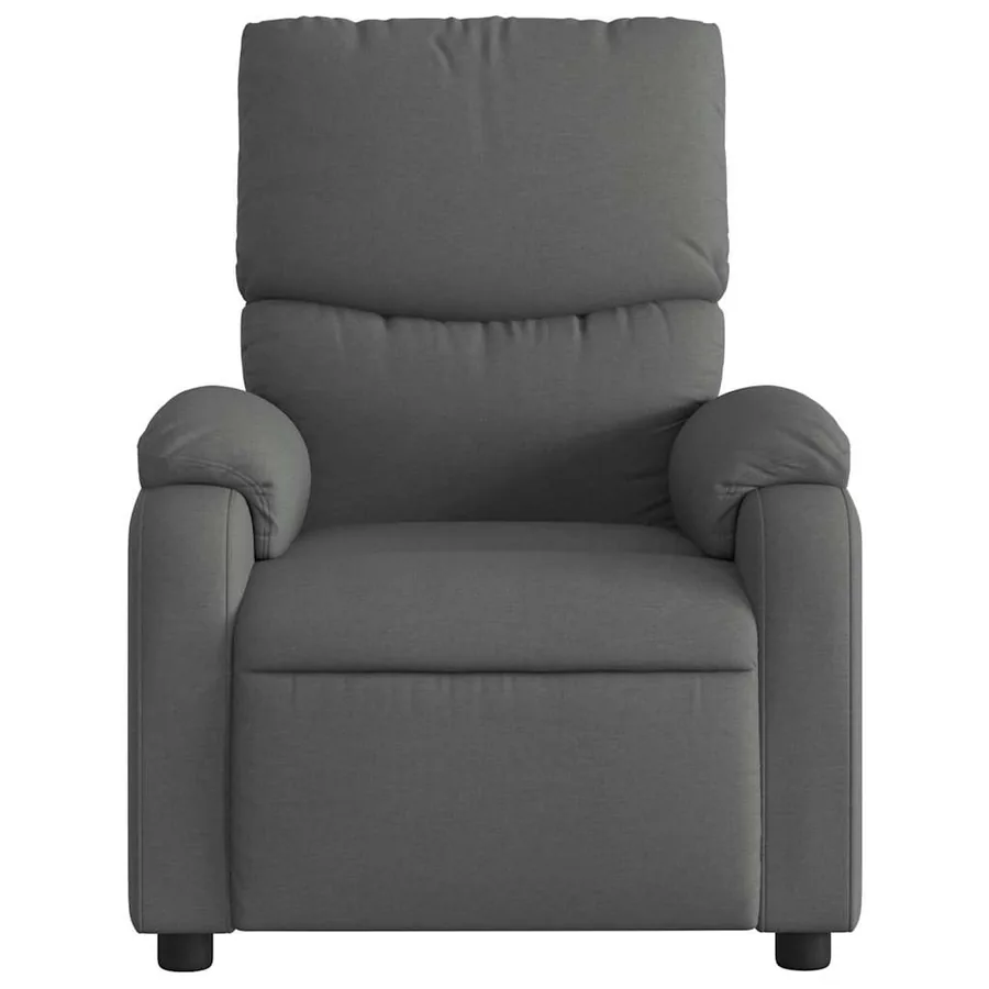 Fauteuil inclinable électrique Gris foncé Tissu - 9