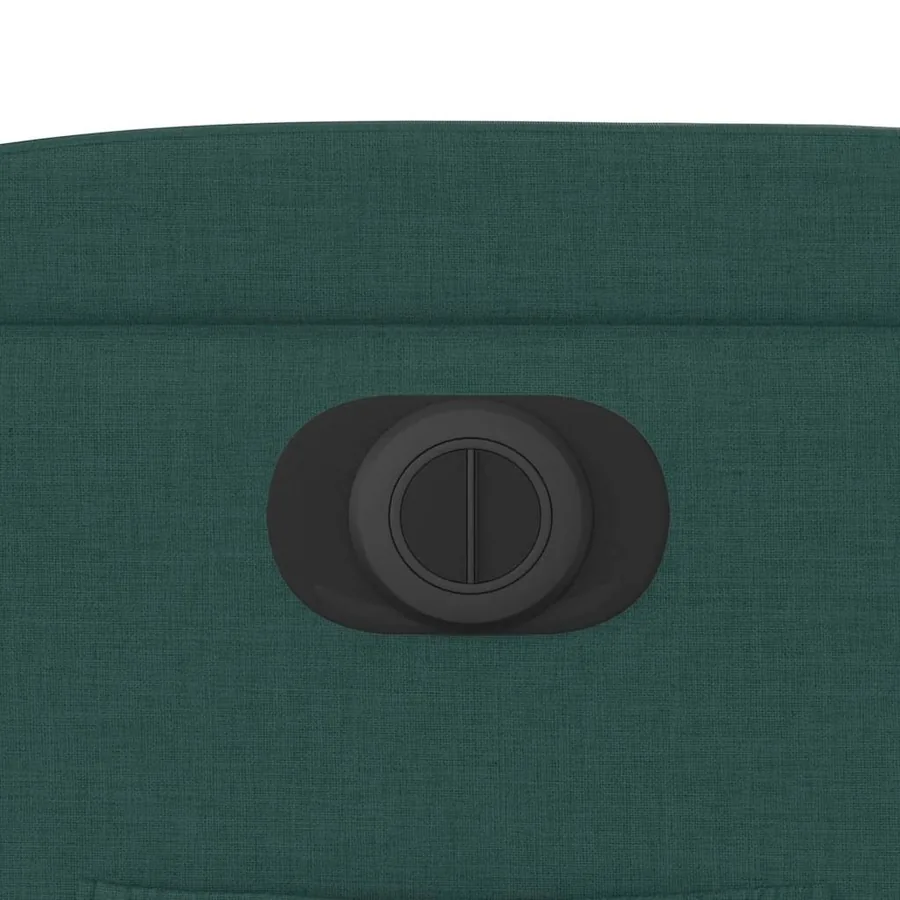 Fauteuil inclinable électrique Vert foncé Tissu - 12