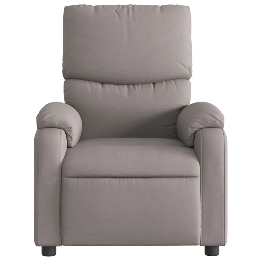 Fauteuil inclinable électrique Taupe Tissu - 9