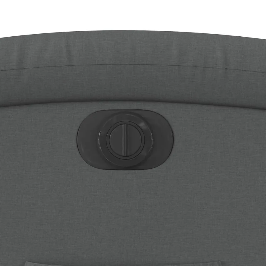 Fauteuil inclinable électrique gris foncé tissu - 13