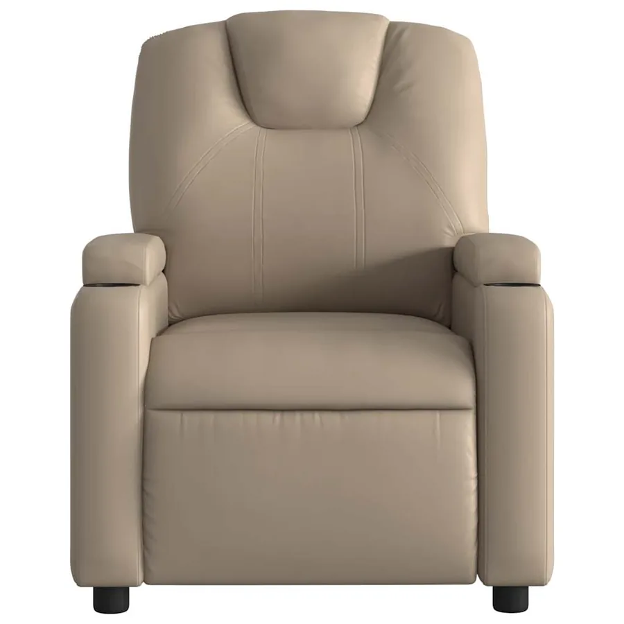 Fauteuil inclinable électrique Cappuccino Similicuir - 9