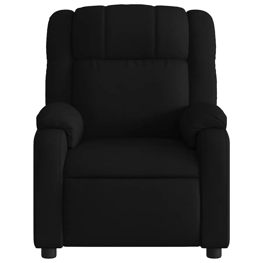 Fauteuil inclinable électrique Noir Tissu - 9