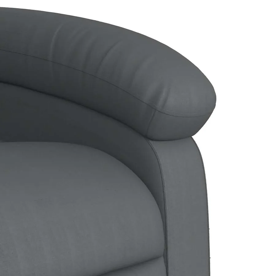 Fauteuil inclinable Gris Similicuir - 11