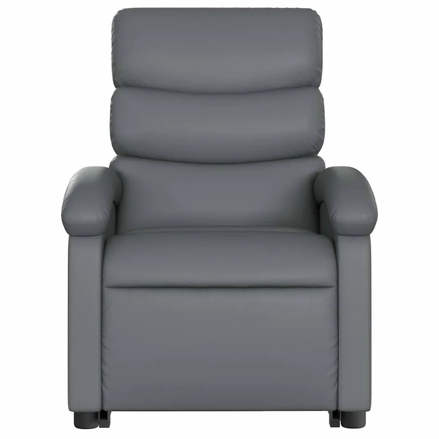Fauteuil inclinable Gris Similicuir - 9