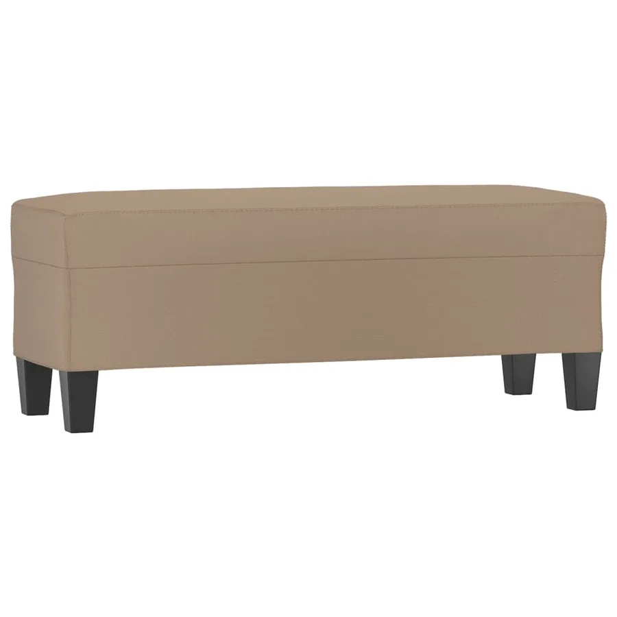 Banc Cappuccino 100x35x41 cm Similicuir - 2