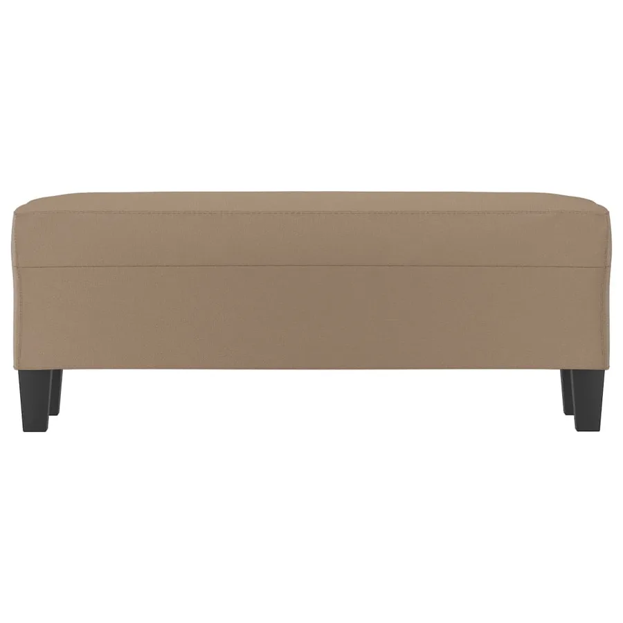 Banc Cappuccino 100x35x41 cm Similicuir - 3