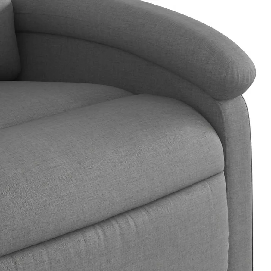 Fauteuil inclinable Gris foncé Tissu - 11
