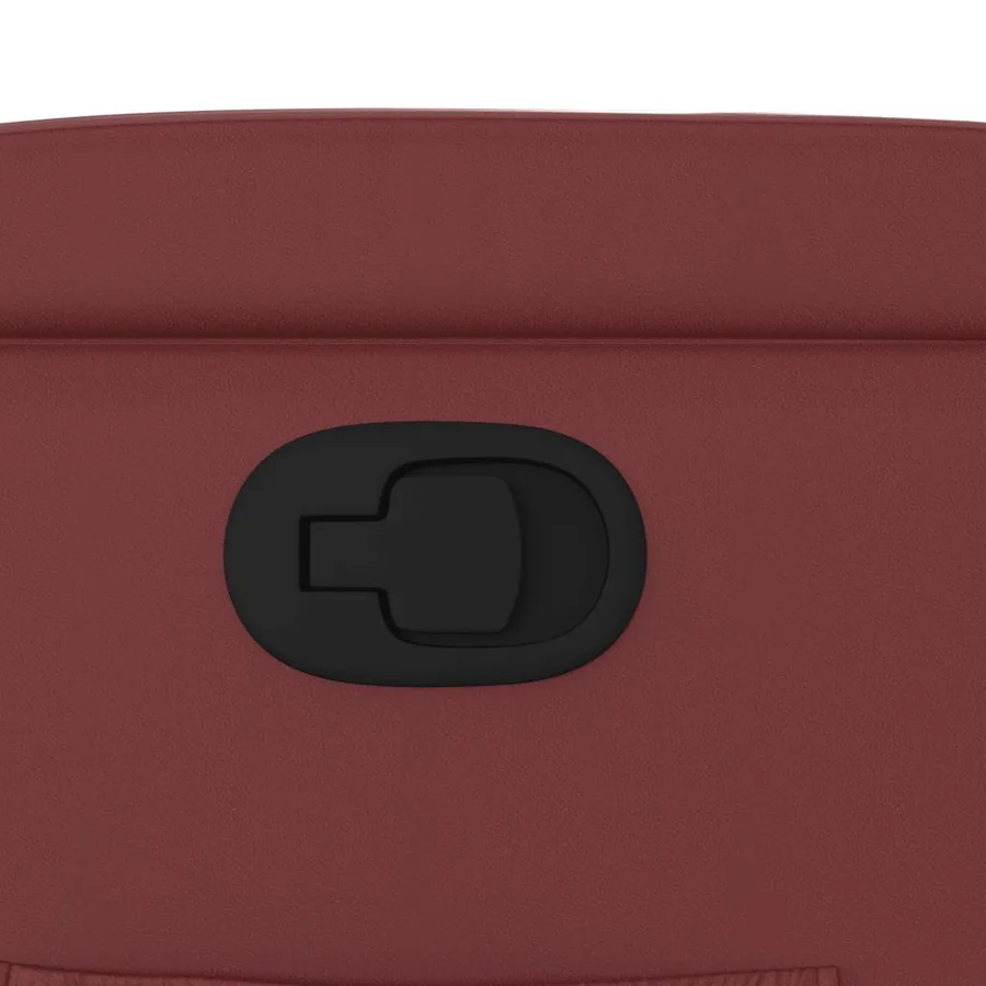 Fauteuil inclinable Rouge bordeaux Similicuir - 12