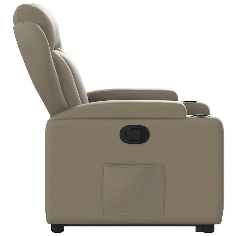 Fauteuil inclinable Cappuccino Similicuir - 10