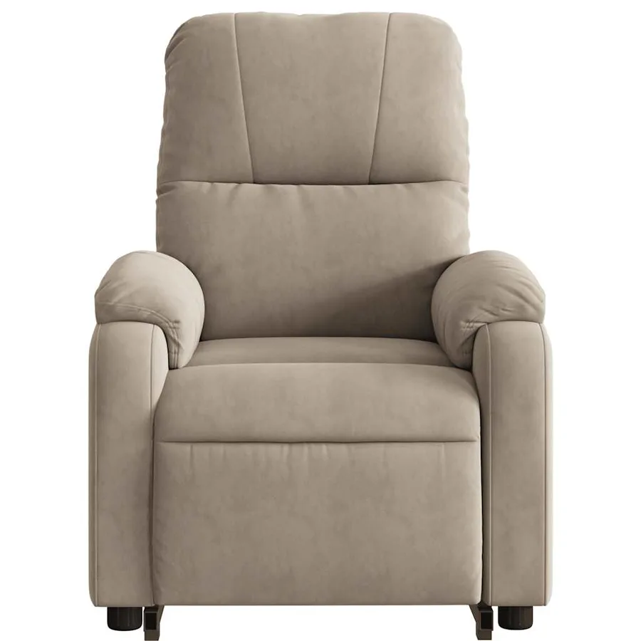 Fauteuil inclinable de massage électrique taupe - 9