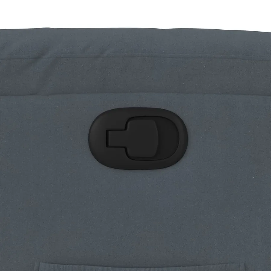 Fauteuil inclinable Gris foncé Velours - 11