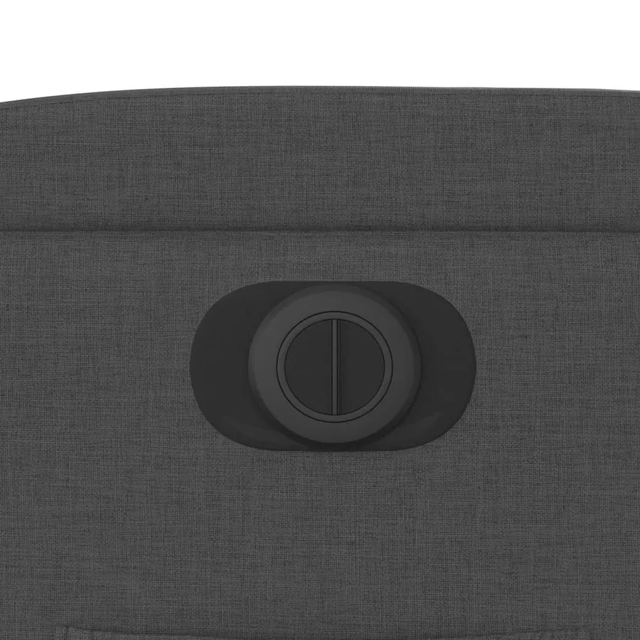 Fauteuil inclinable électrique gris foncé tissu - 13