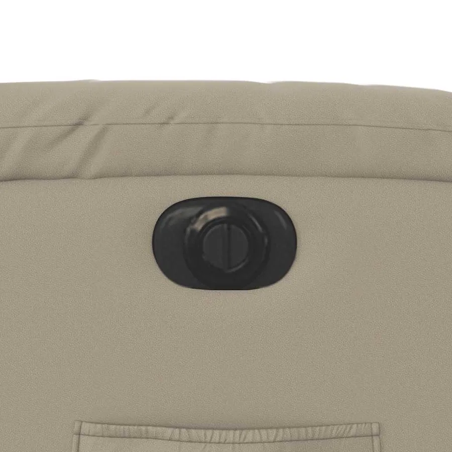 Fauteuil inclinable électrique cappuccino similicuir - 13