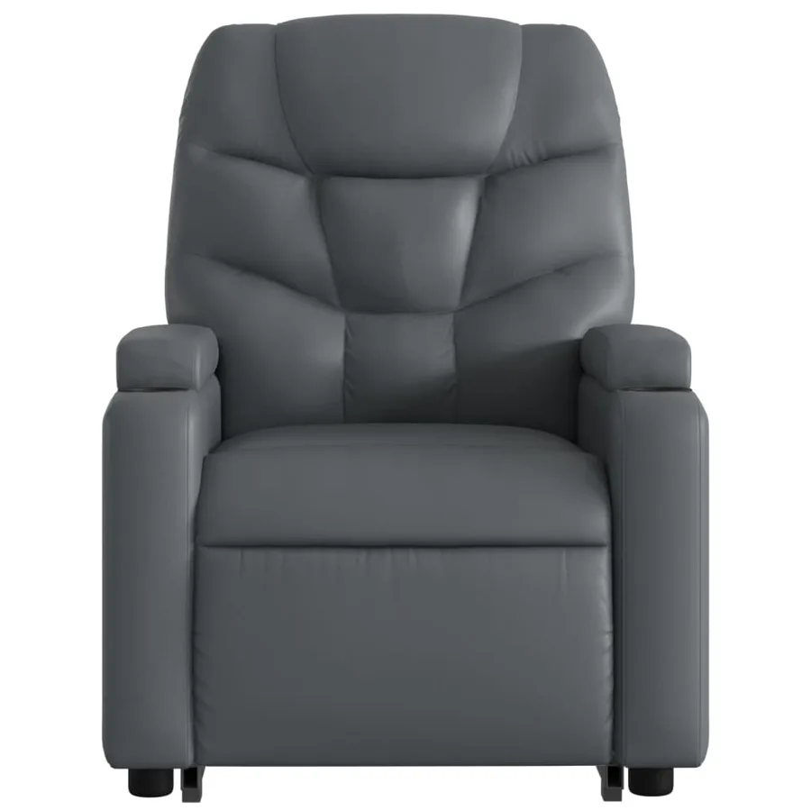 Fauteuil inclinable Gris Similicuir - 9