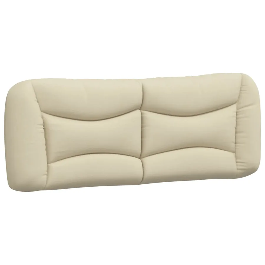 Coussin de tête de lit Hvar crème 140 cm tissu - 2