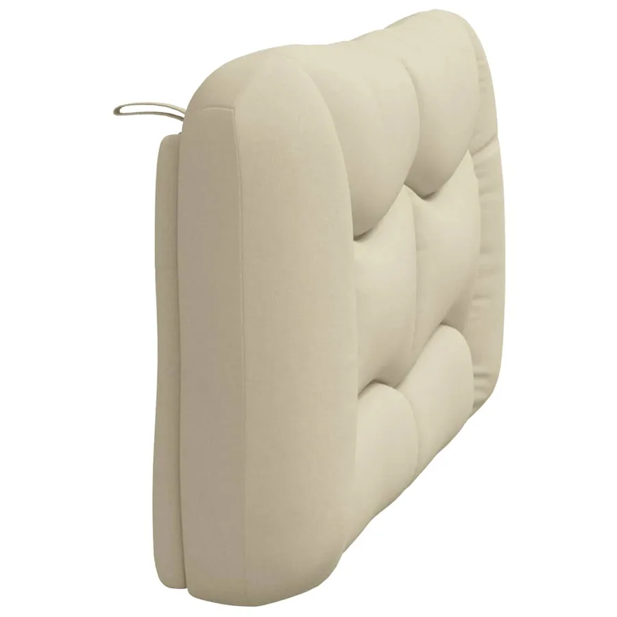 Coussin de tête de lit Hvar crème 140 cm tissu - 6