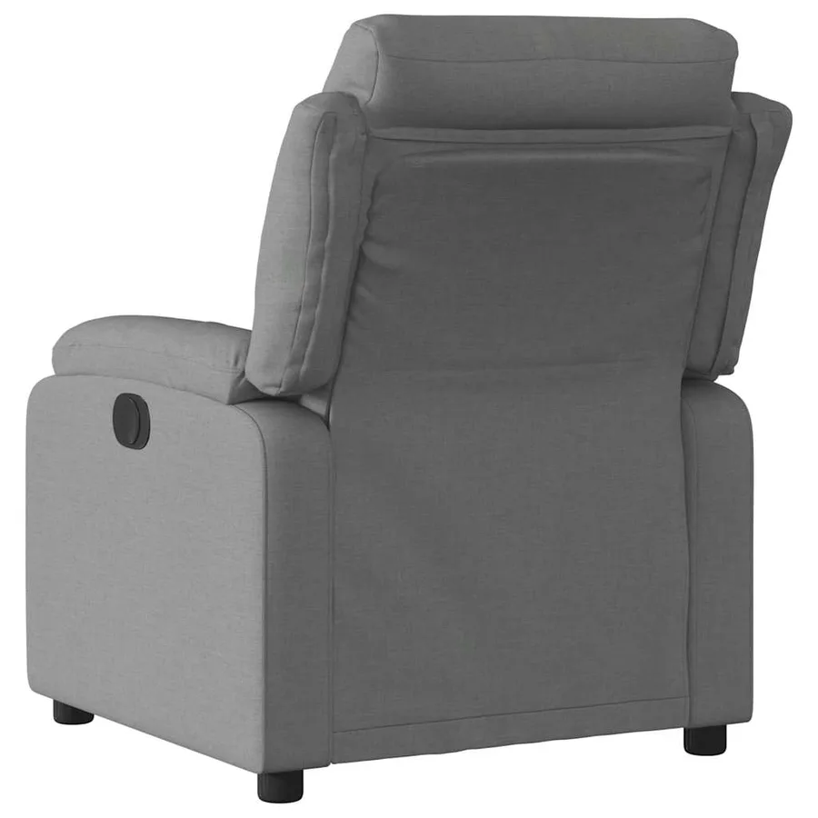 Fauteuil inclinable Gris foncé Tissu - 3