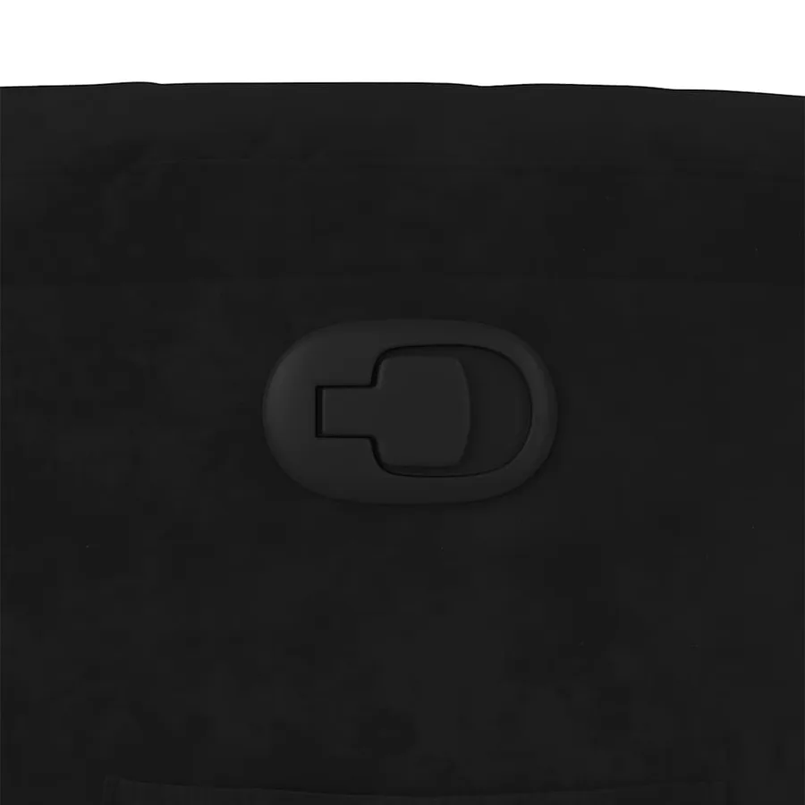 Fauteuil inclinable Noir Velours - 12