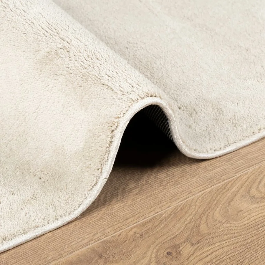 Tapis OVIEDO à poils courts beige 240x240 cm - 6