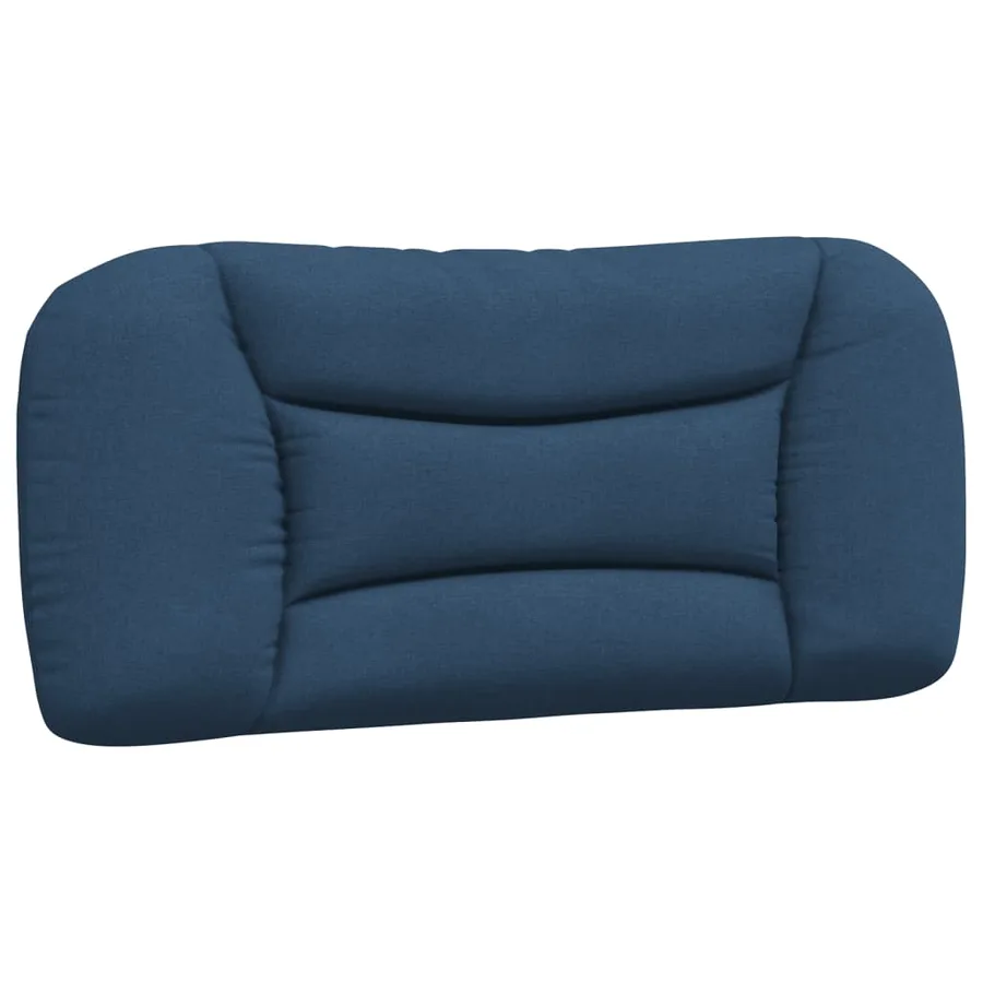 Lit avec matelas Hvar bleu 90x200 cm tissu - 5