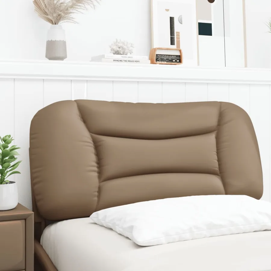 Coussin de tête de lit Hvar cappuccino 80 cm similicuir - 3