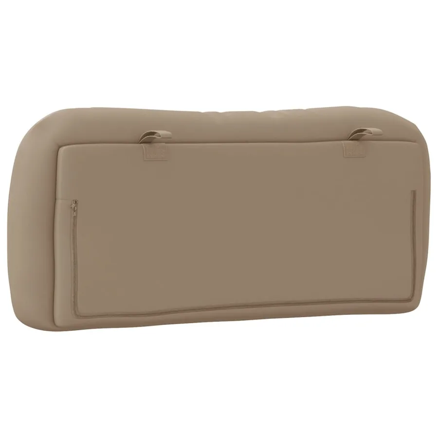 Coussin de tête de lit Hvar cappuccino 80 cm similicuir - 7
