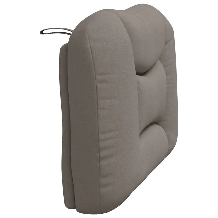 Coussin de tête de lit Hvar taupe 90 cm tissu - 6