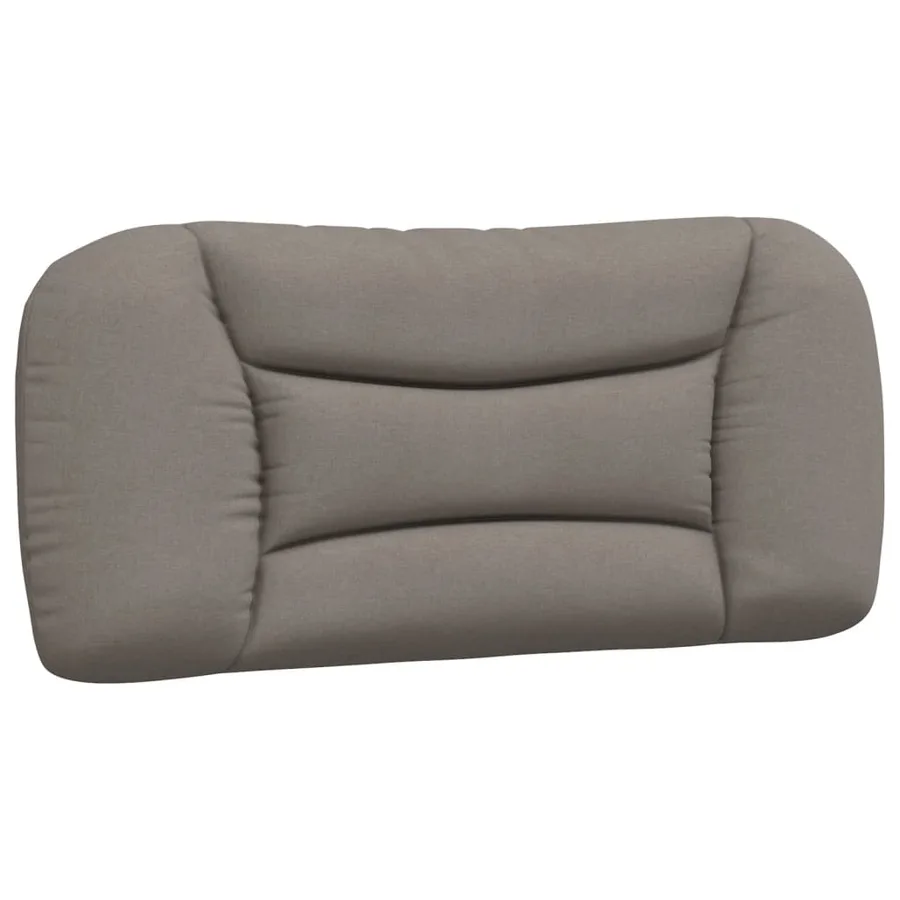 Lit avec matelas Hvar taupe 90x200 cm tissu - 5