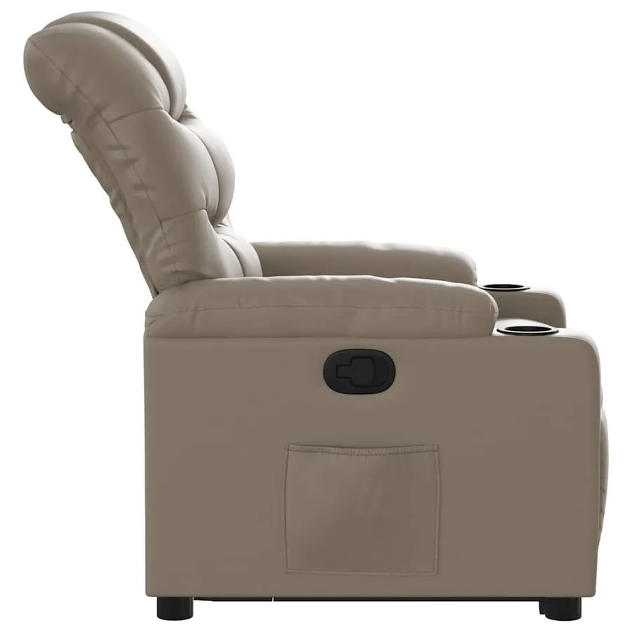 Fauteuil inclinable Cappuccino Similicuir - 10