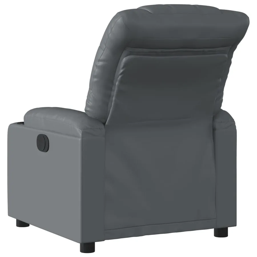 Fauteuil inclinable Gris Similicuir - 3