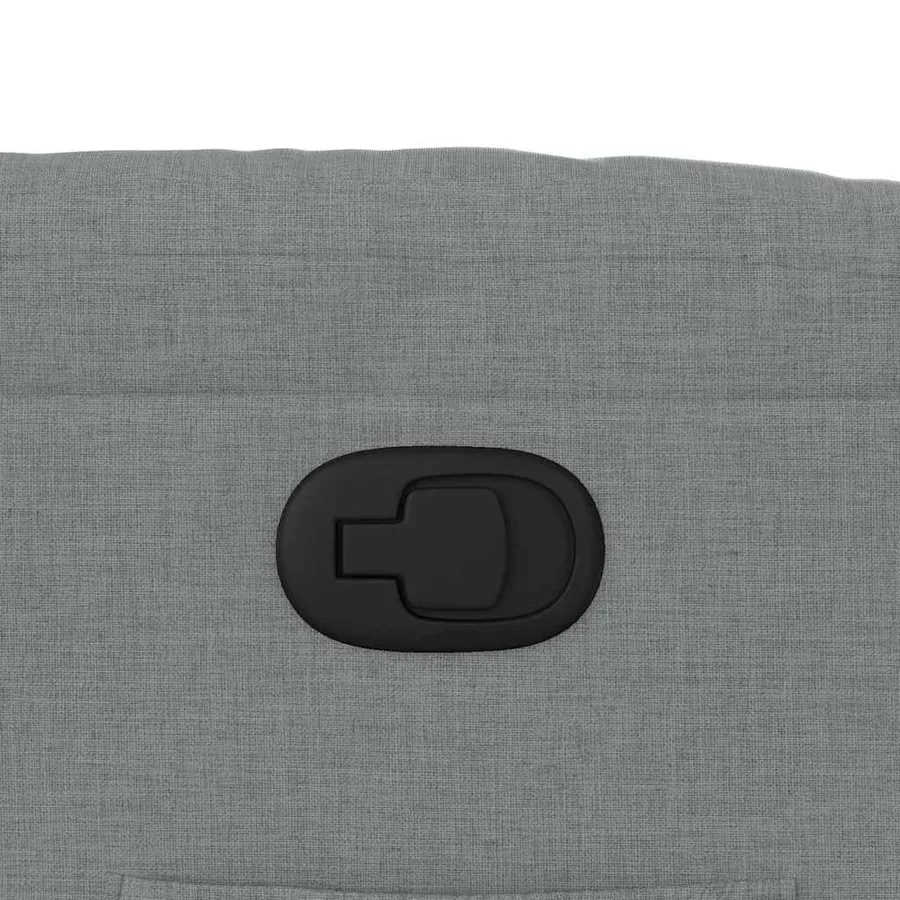 Fauteuil inclinable Gris clair Tissu - 12