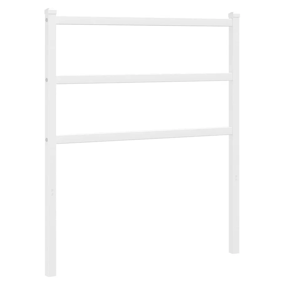 Tête de lit de remplacement métal blanc 75 cm - 2