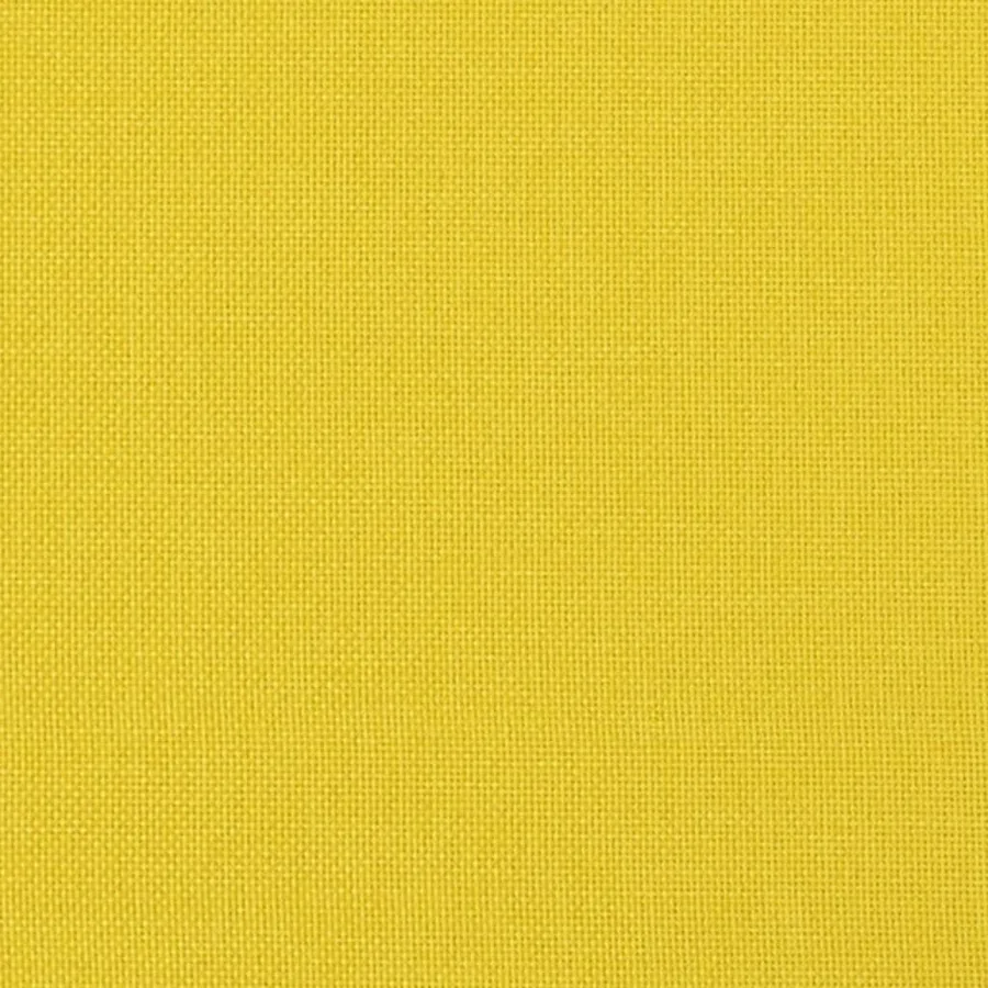 Ensemble de canapés 3 pcs jaune clair tissu - 8