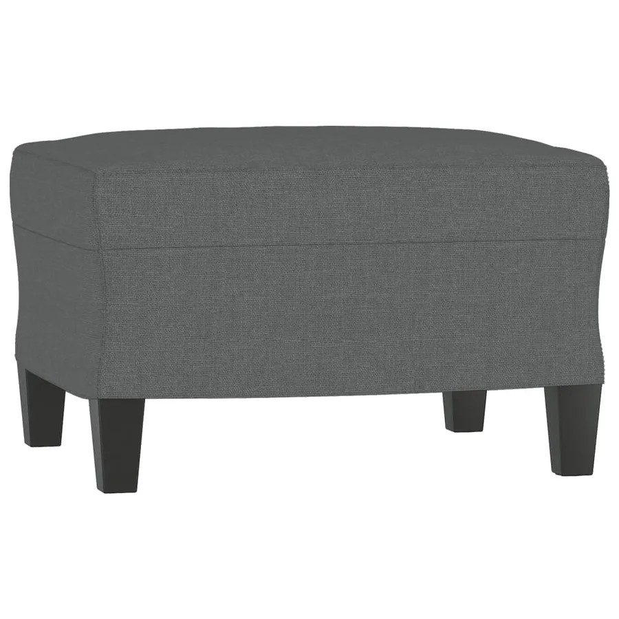 Ensemble de canapés 3 pcs gris foncé tissu - 5