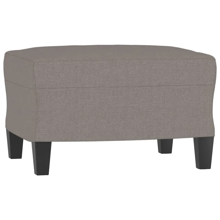 Ensemble de canapés 3 pcs taupe tissu - 5