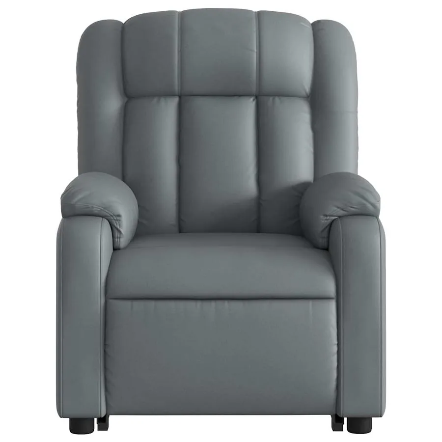 Fauteuil inclinable Gris Similicuir - 9