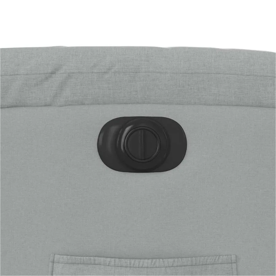 Fauteuil inclinable électrique Gris clair Tissu - 12