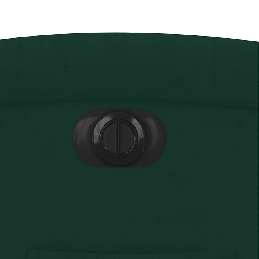 Fauteuil inclinable électrique vert foncé velours - 13